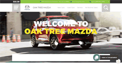 Desktop Screenshot of oaktreemazda.com
